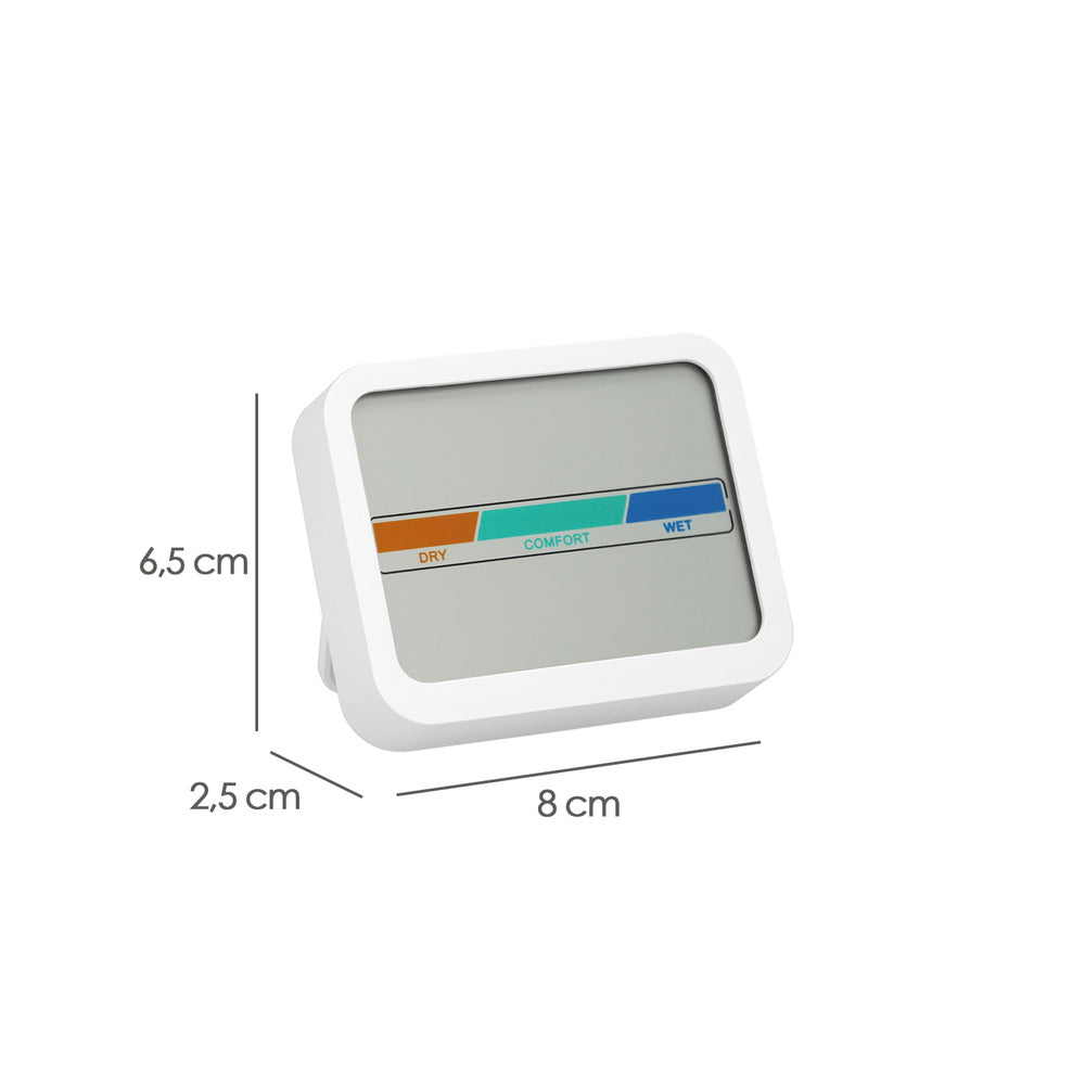 Indoor/Outdoor Min/Max Digital Thermometer Hygrometer with Humidity Indicator