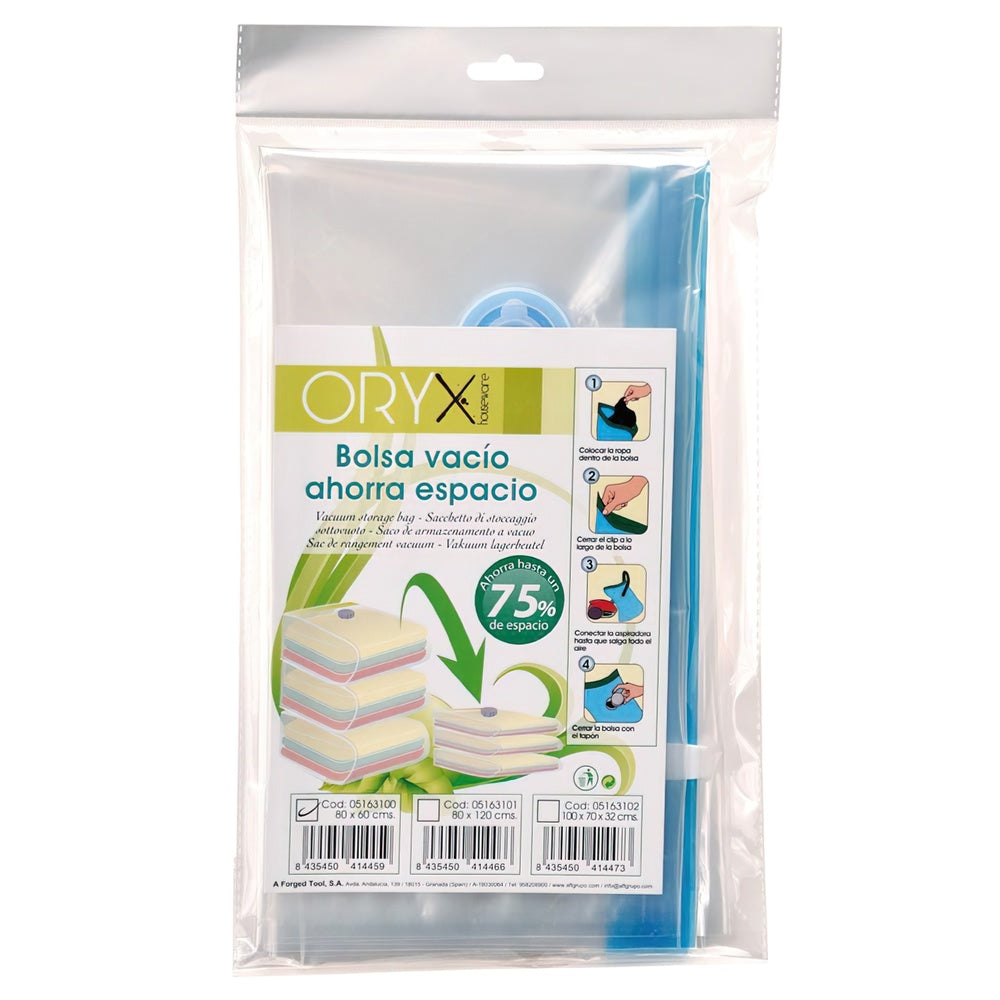 Vacuum storage bag 80x60cm