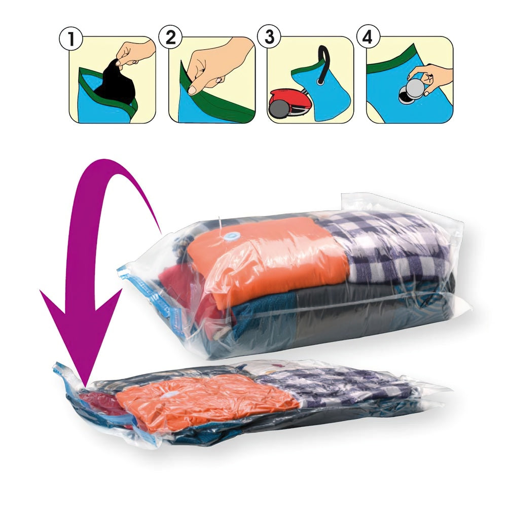 Vacuum space-saving bag 100x70x32cm