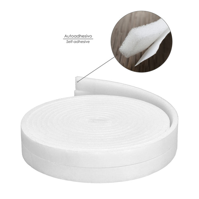 Burlete espuma 8 m. x 6mm. x 10mm