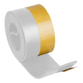 Vedante autoadesivo para soleira, PVC flexível, branco
