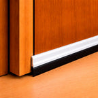 Burlete puerta pvc blanco con goma 1 metro