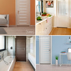 Brown foam door draft stopper 95 cm
