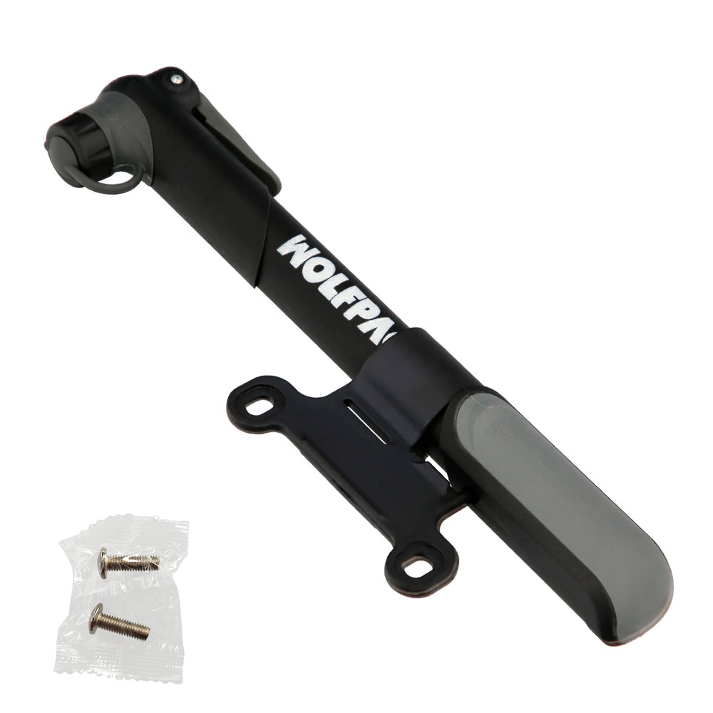 Bomba para bicicletas, insuflador para bicicleta, bomba trotinete. Válvulas schrader, dunlop e presta 8 bar, com suporte de bicicleta