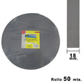 Cinta persiana wolfpack gris 18 mm rollo 50 metros