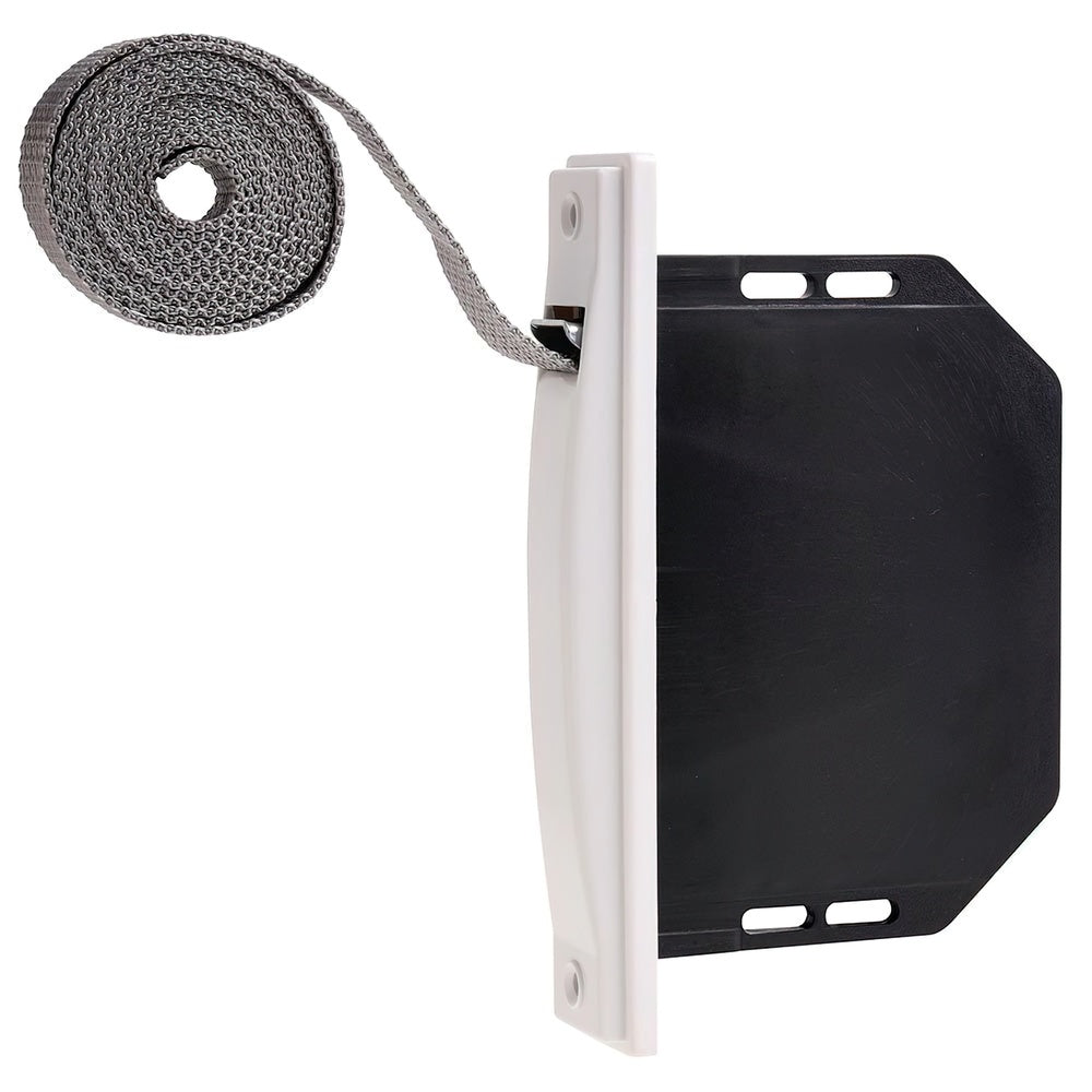 Recogedor persiana mini blanco cinta 18 mm empotrar sin pivotes