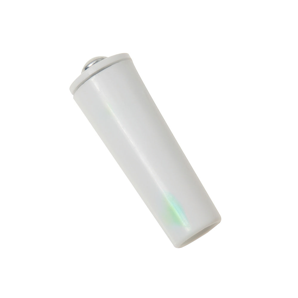 Roller blind stop with screw 60 mm white