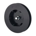 Disco persiana plástico. espiga metálica 120x40 mm fita 14 mm