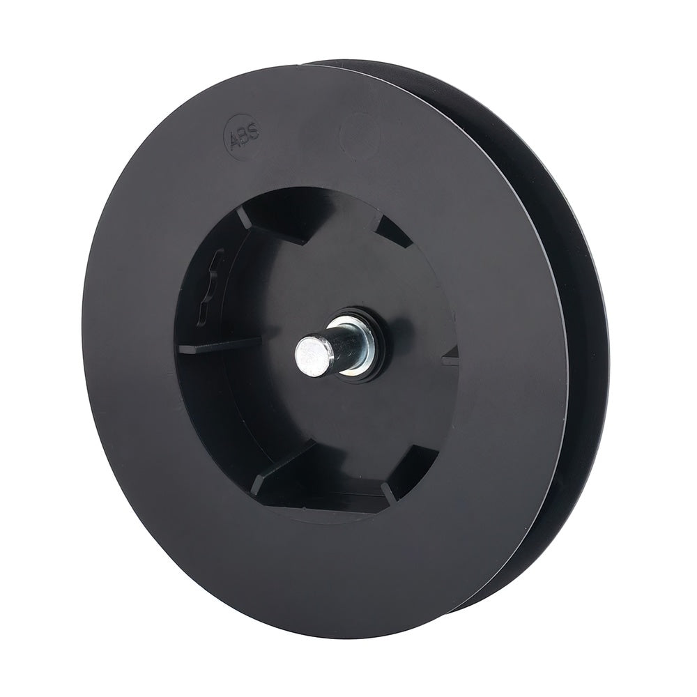 Disco persiana plástico. espiga metálica 120x40 mm fita 14 mm