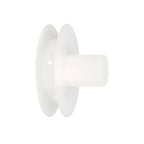 Disco plástico. compacto para persianas. Rodamieto 120x40 mm para cintas hasta 20 mm