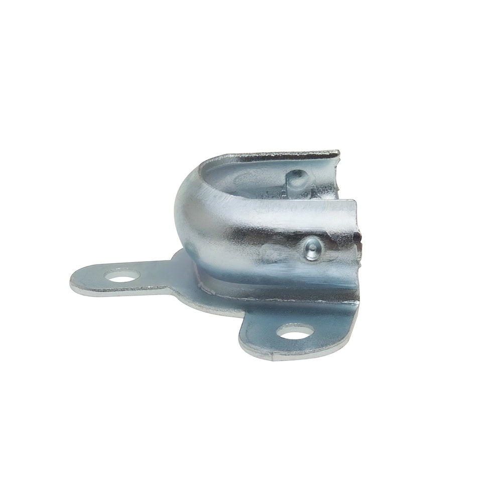 Zinc-plated bearing roller blind support 28 mm diameter