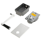 Torno elevación persiana empotrar aluminio