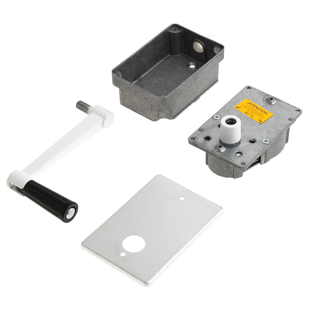 Torno elevación persiana empotrar aluminio