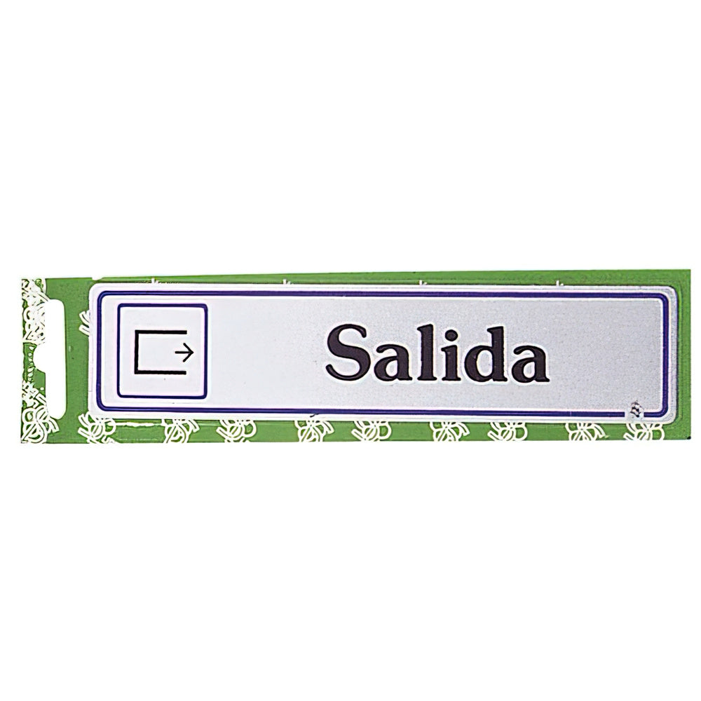 Rotulo "salida"