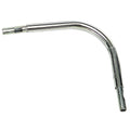 Cotovelo para tubo de 12 mm ø cromado 10x10 cm com 2 uniões