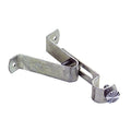 Soporte barra 12 mm ø cromo  frontal extensible