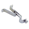 Soporte barra 16 mm ø cromo  frontal extensible