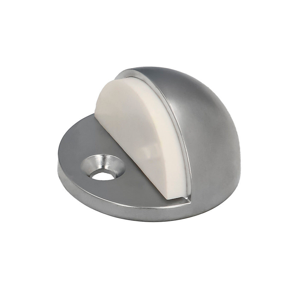 Tope puerta wolfpack atornillar acero inoxidable plata mate