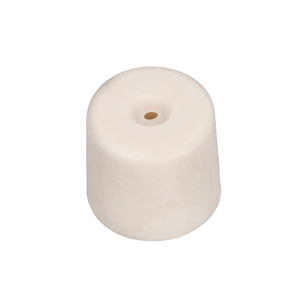 Door stop Wolfpack screw-on white