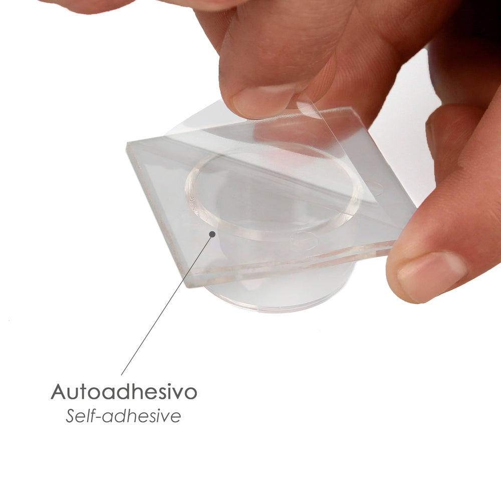 Wolfpack clear adhesive door stop