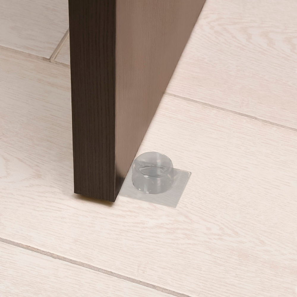 Wolfpack clear adhesive door stop