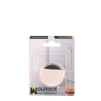 Silent adhesive door stop white