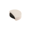 Silent adhesive door stop white