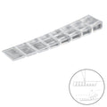 Cuñas calza muebles ajustable / recortable transparente (blíster 9 piezas)