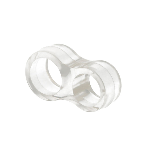 Tope puerta para manivela transparente (blister 4 unidades)