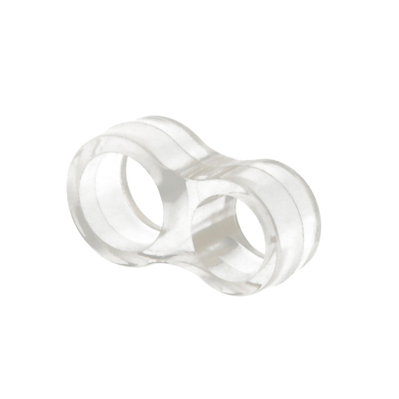 Tope puerta para manivela transparente (blister 4 unidades)