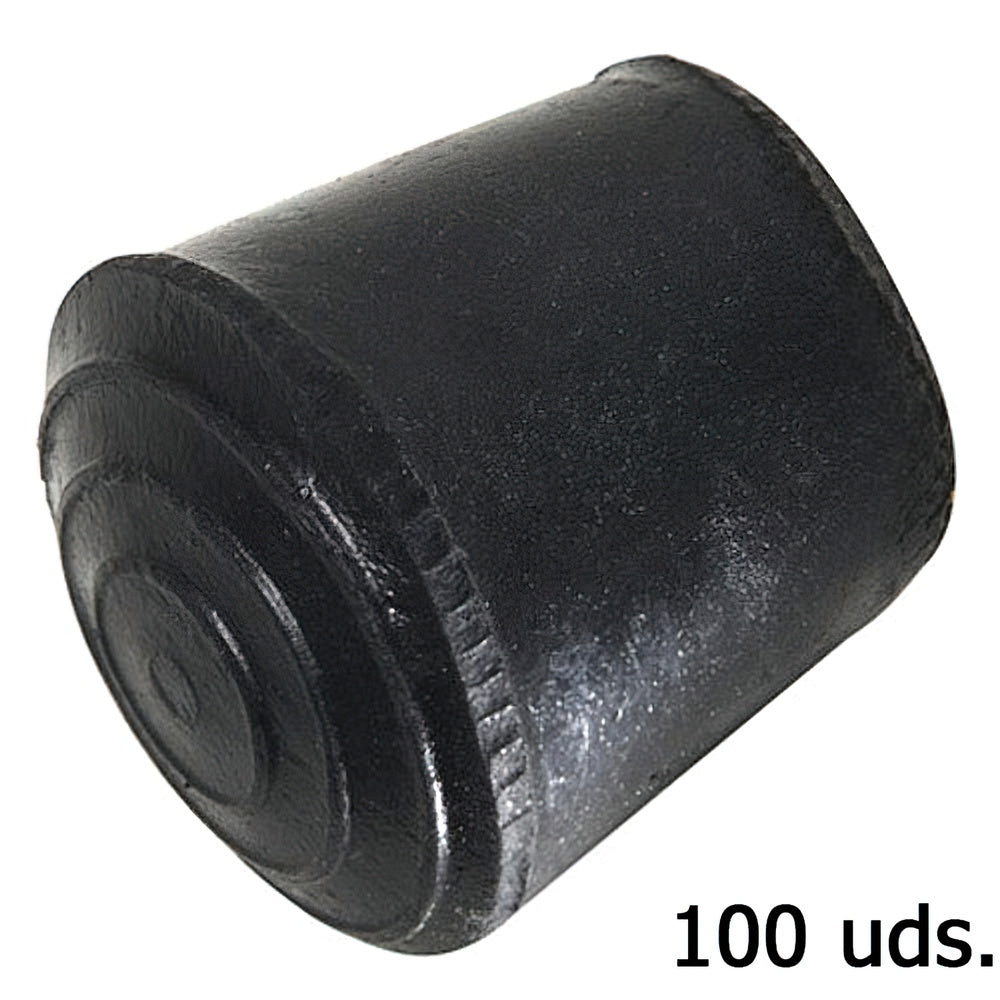 Contera goma cónica 22 mm   bolsa 100 unidades