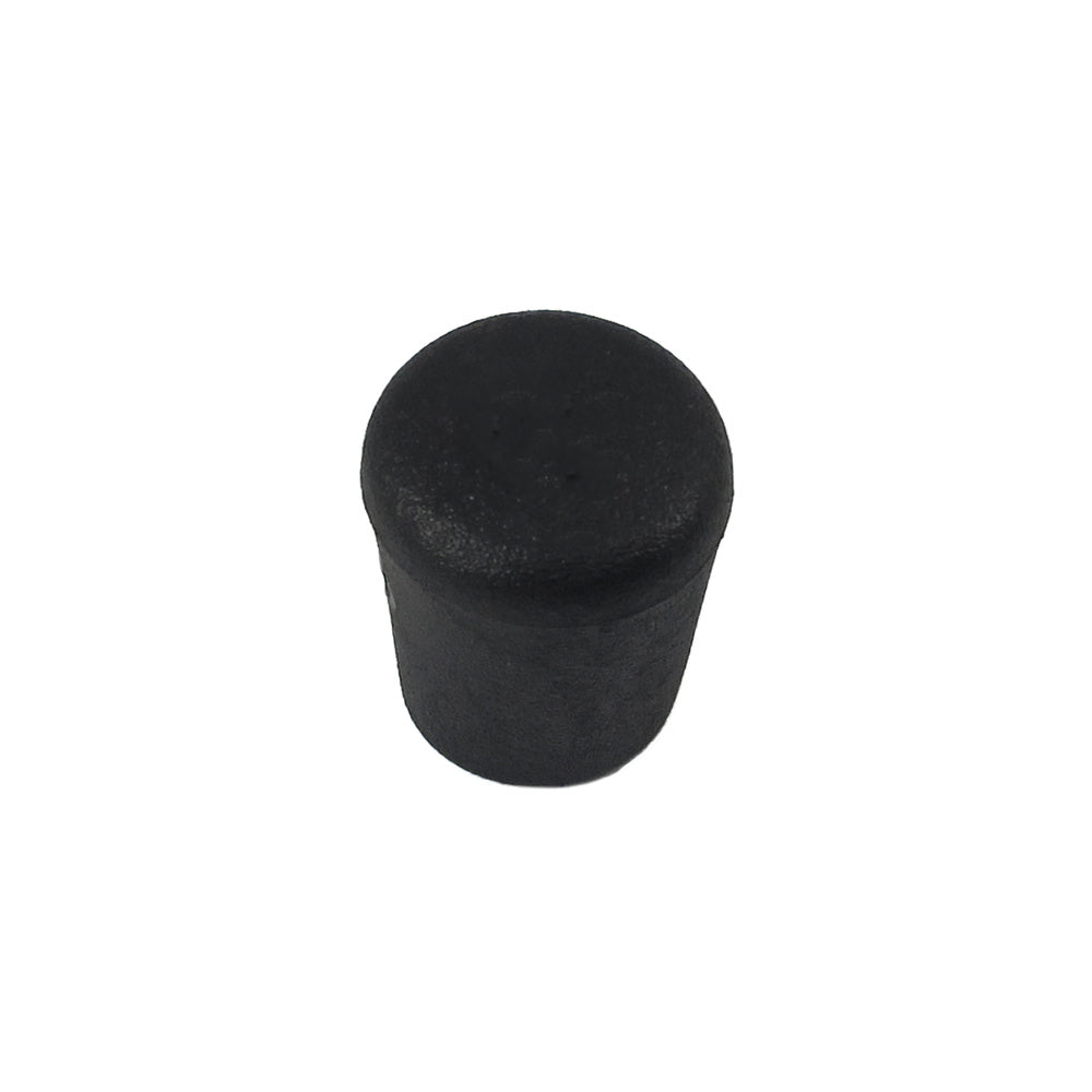Black conical ferrule 12mm blister 8 pieces.