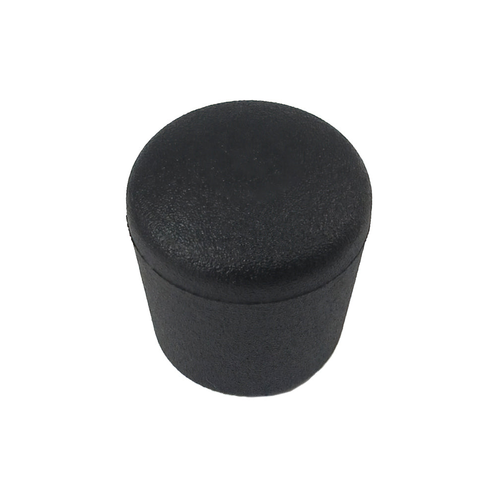 Conical black ferrule 18mm blister 8 pieces.