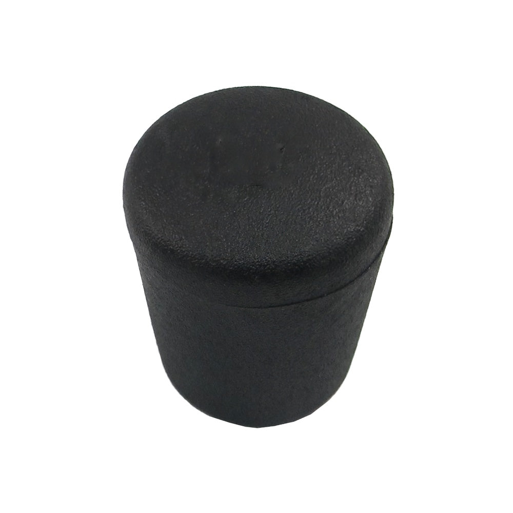 Black conical ferrule 20mm blister 4 pieces.