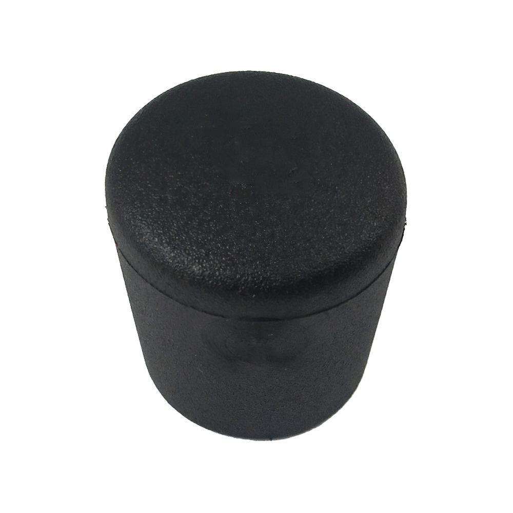 Black conical ferrule 22mm blister 4 pieces.