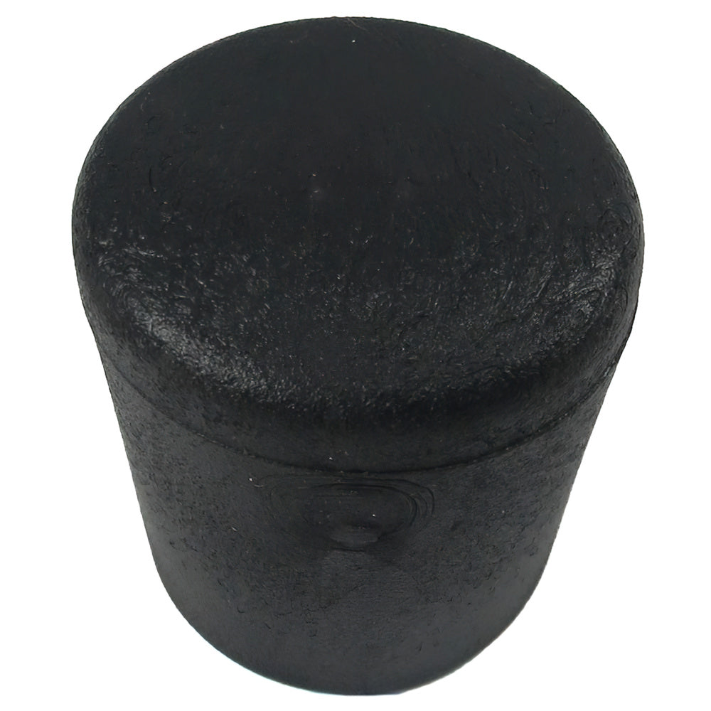 Black conical ferrule 30mm blister 2 pieces.