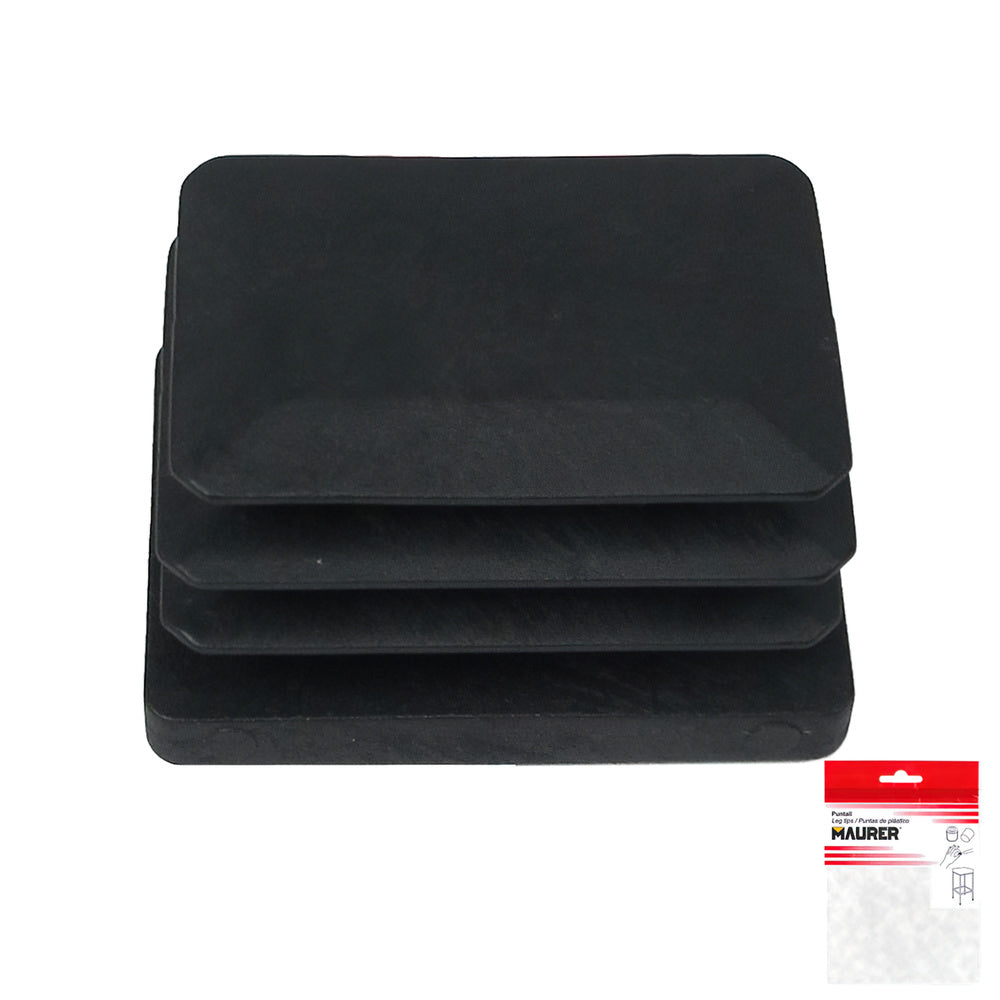 Black rectangular tip 25x35mm blister 4 pieces.