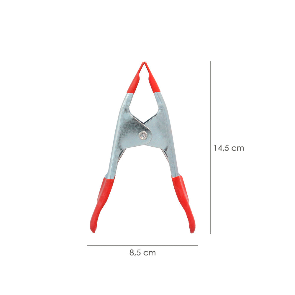 Pinza sujeción de acero 150mm