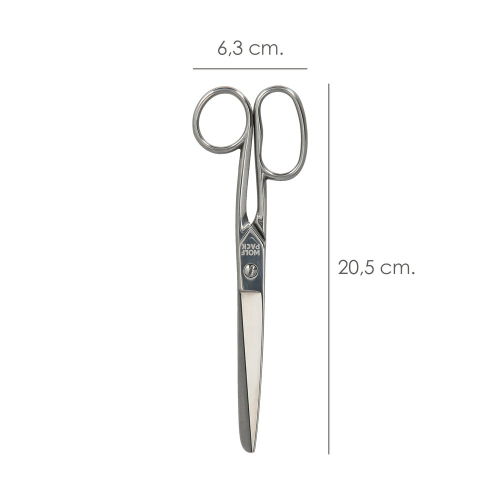 Tijera modista 8,0" / 205 mm. tijera de costura multifunción acero inoxidable ideal para cortar todo tipo de telas, manualidades