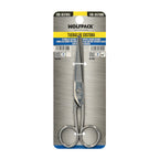 Tijera costura 6,0" / 150 mm. Tijera de costura multifunción acero inoxidable ideal para cortar todo tipo de telas, manualidades