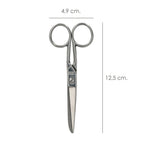 Tijera costura 5,0" / 125 mm. tijera de costura multifunción acero inoxidable ideal para cortar todo tipo de telas, manualidades