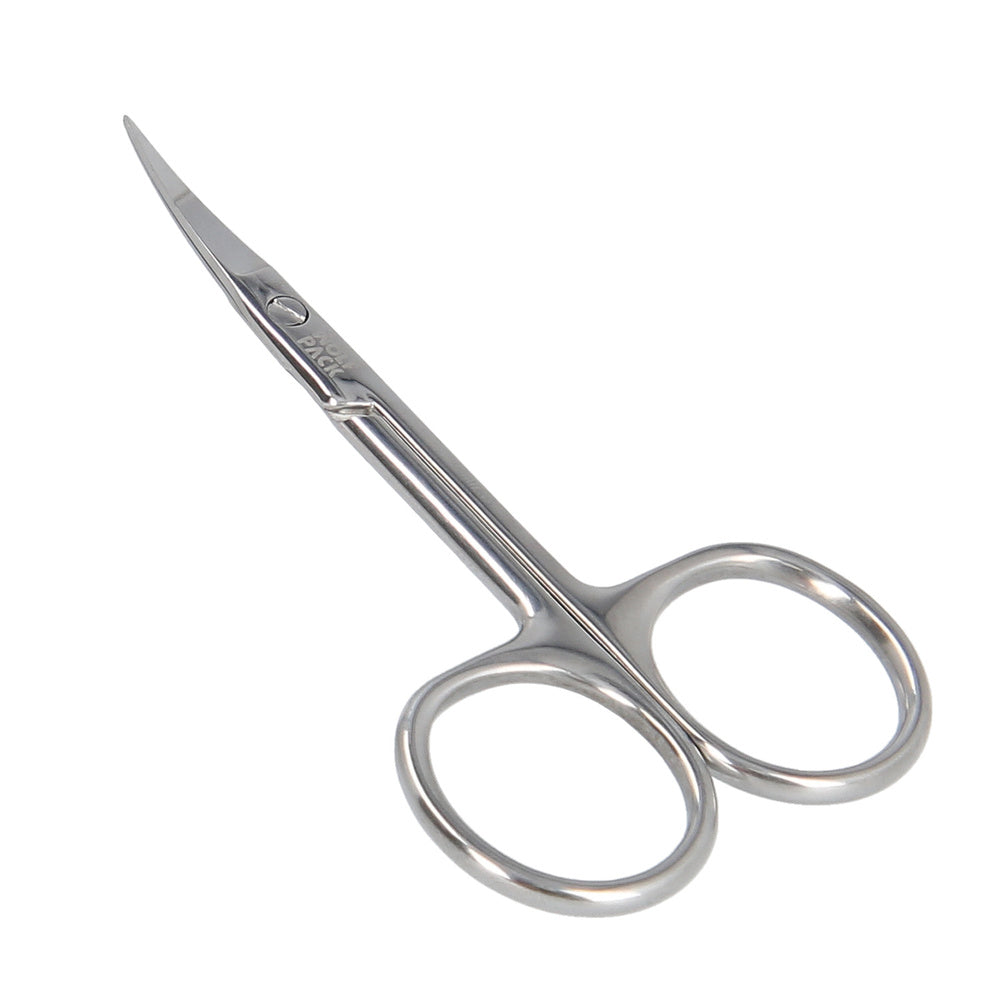 Tijeras manicura curva 3,5" / 100 mm.