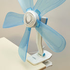 Ventilador con clip ø 43 cm. Ideal para hogar, oficina, camping, ventilador mesa portátil