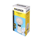 Mini ventilador plegable recargable a batería. 5 velocidades