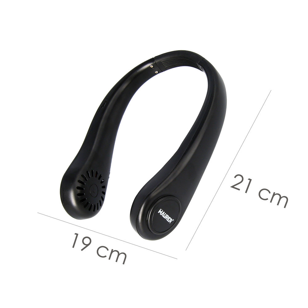 Ventilador de cuello recargable batería