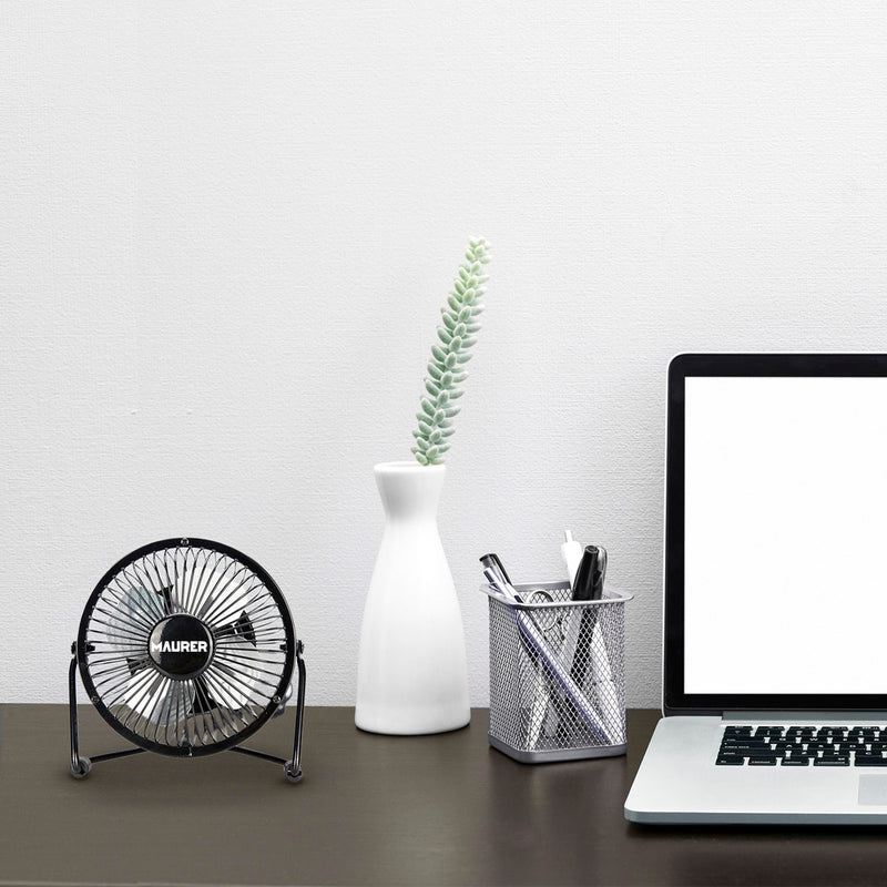 Ventilador sobremesa ø 10 cm. funcionamiento USB