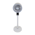 Ventilador pie 40 watt. 3 velocidades ø 25 cm. Con mando