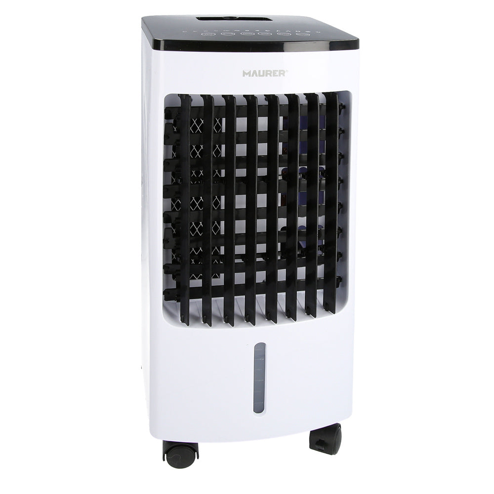 Ventilador refrescador por agua con mando. Oscilación automática 3 velocidades, modo ventilación / refrigeración