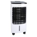 Ventilador refrescador por agua con mando. Oscilación automática 3 velocidades, modo ventilación / refrigeración