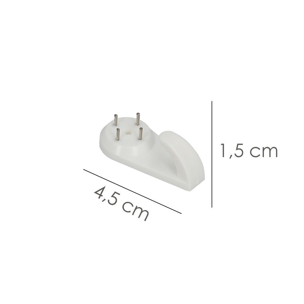 Picture hanging hooks large (3 units blister pack) nail-in